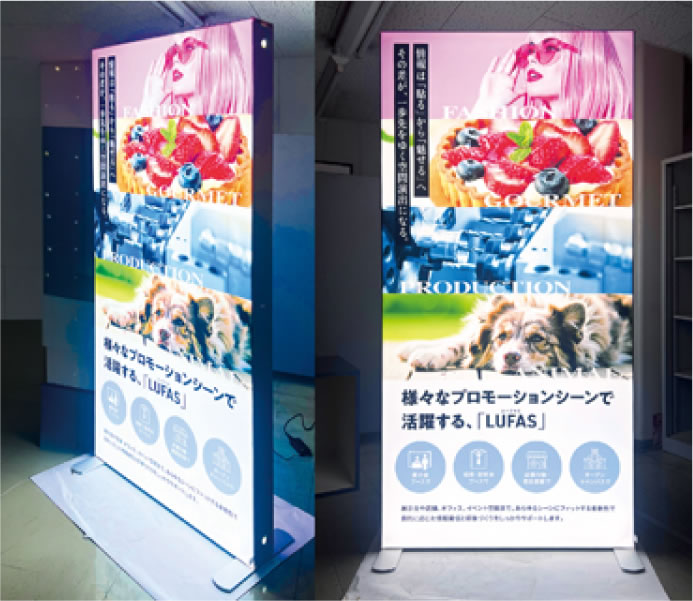 反射が少なく、写真映えも抜群